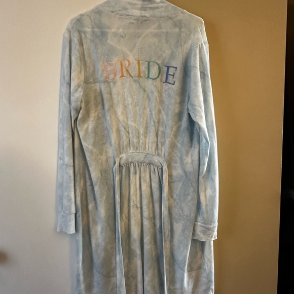 Bride PJ shirt and robe Set - Picture 3 of 7
